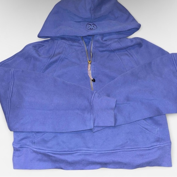 lululemon scuba quarter zip in psychic blue - Picture 2 of 2